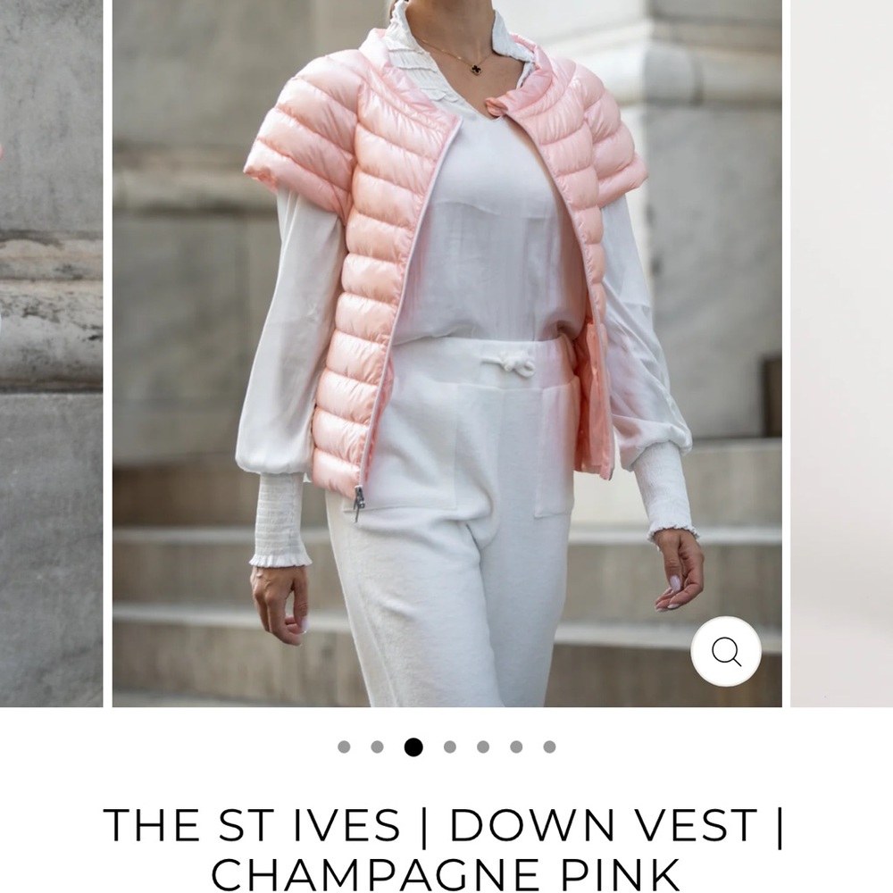 Cotes of London down  Quilted Women's vest MEDIUM